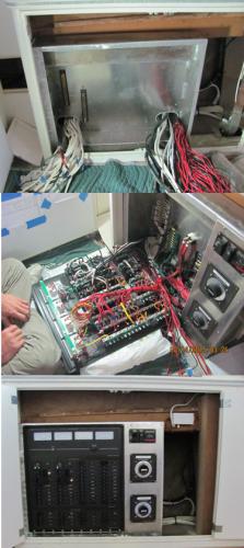 Electrical panel install